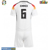 Deutschland Joshua Kimmich #6 Heimtrikotsatz Kinder EM 2024 Kurzarm (+ Kurze Hosen)